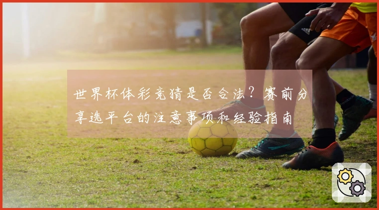 世界杯体彩竞猜是否合法？赛前分享选平台的注意事项和经验指南