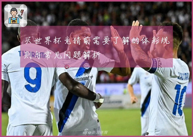 买世界杯竞猜前需要了解的体彩规则与常见问题解析