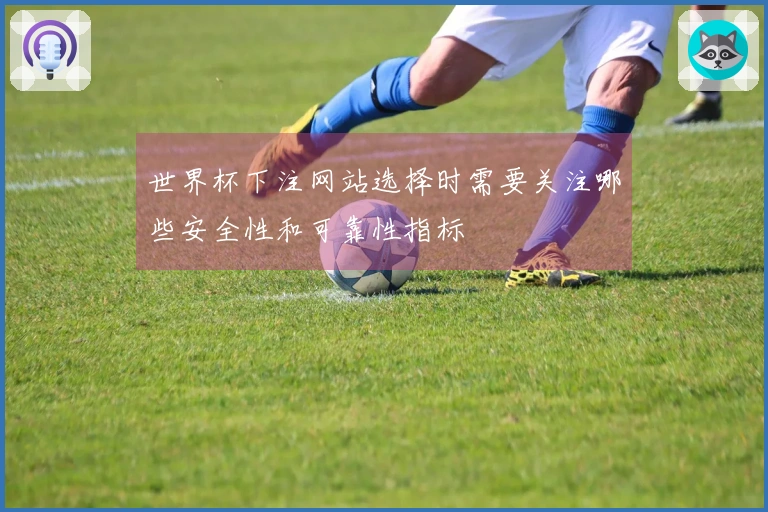 世界杯下注网站选择时需要关注哪些安全性和可靠性指标